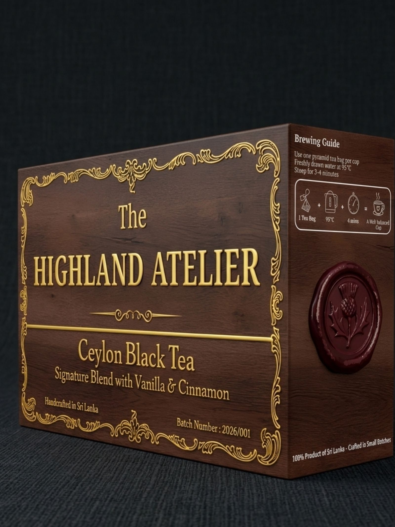 Highland Atelier Signature Blend box